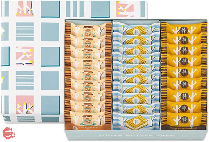 シュガーバターの木 サンドコレクション 詰合せ 3種36袋入り(SB-DO)ラッピング済の画像