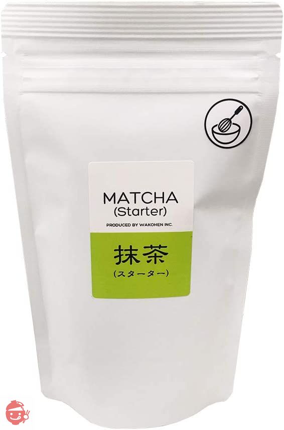 和香園 抹茶スターター 100g ｜鹿児島茶 粉末 粉末茶 粉末緑茶 粉茶 パウダー お手軽 袋入り クッキング 料理 お菓子 ラテ オレ 業務用 大容量 Greentea Matcha Powderの画像