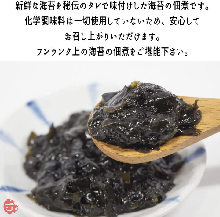 のりすけご飯においしい海苔の佃煮（化学調味料無添加）　90ｇ×4の画像