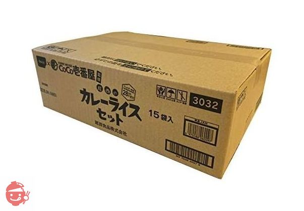 尾西食品 CoCo壱番屋監修カレーライスセット (非常食・保存食) 260グラム (x 15)の画像