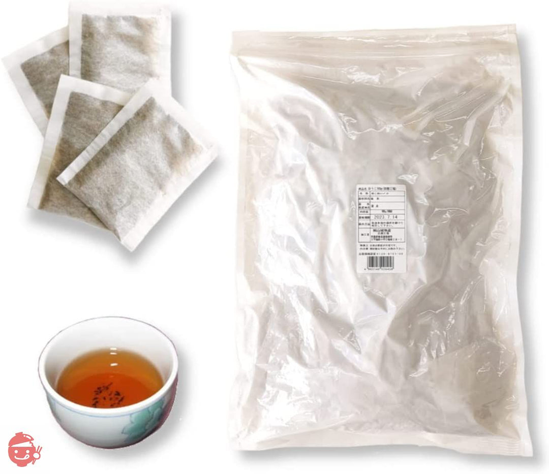 山城物産 茶 ティーバッグ 国産 業務用 10gx100袋 (ほうじ茶ティーバッグ)の画像